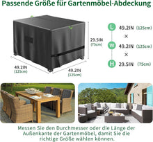 Wasserdichte Gartenmöbel Abdeckungen Rattan Oxford Gewebe