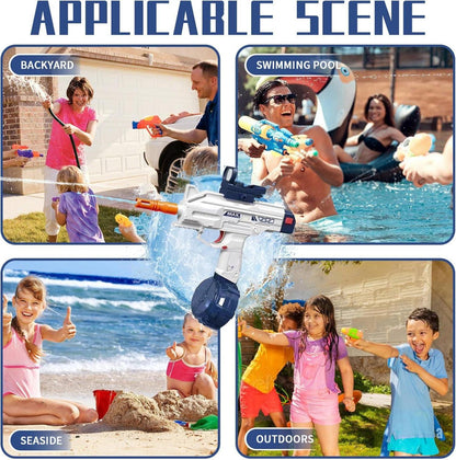 Elektrische Wasserpistole 8-10m Reichweite Sommer Spielzeug Kinder