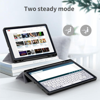 EasyAcc Samsung Galaxy Tab S6 Lite 10.4 Schutzhülle Dunkelgrau + Schutzfolie