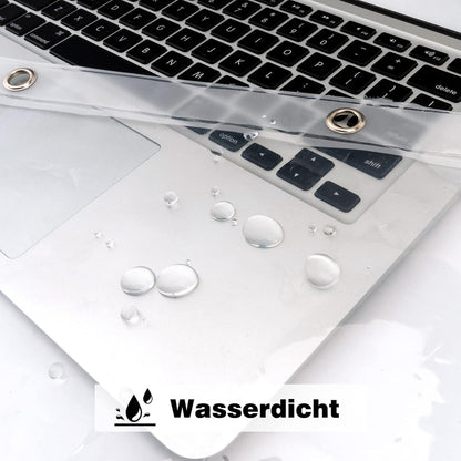 Transparenter Wasserdichter Duschvorhang mit Magneten 120x200 cm