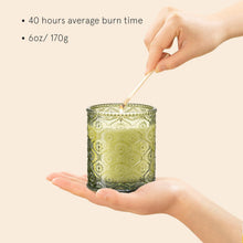 Goldener Duftkerze im Glas 170g, Naturwachs, 55