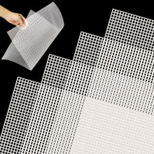 4er Set Kunststoff Leinwand Große Löcher 33x50,5 cm für Handarbeit