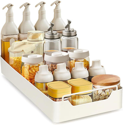 Teleskopschublade Ausziehbarer Schrank Organizer N-Typ Griff