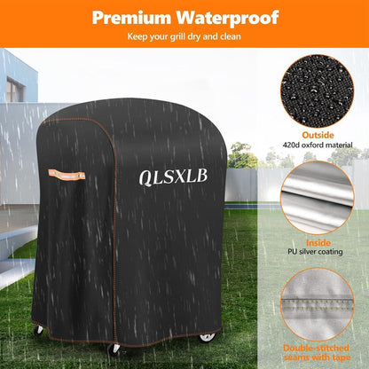 Wetterfeste Grillabdeckung 77x70x110cm – Schutzhülle für Grill
