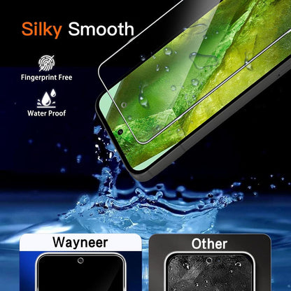 Schutzfolie Google Pixel 8A Panzerglas 3 Stück 9H Härte HD Displayfolie
