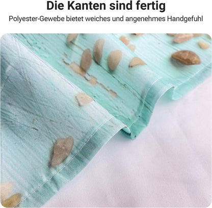 Duschvorhang 180x200cm Antischimmel Textil Wasserabweisend Badezimmer