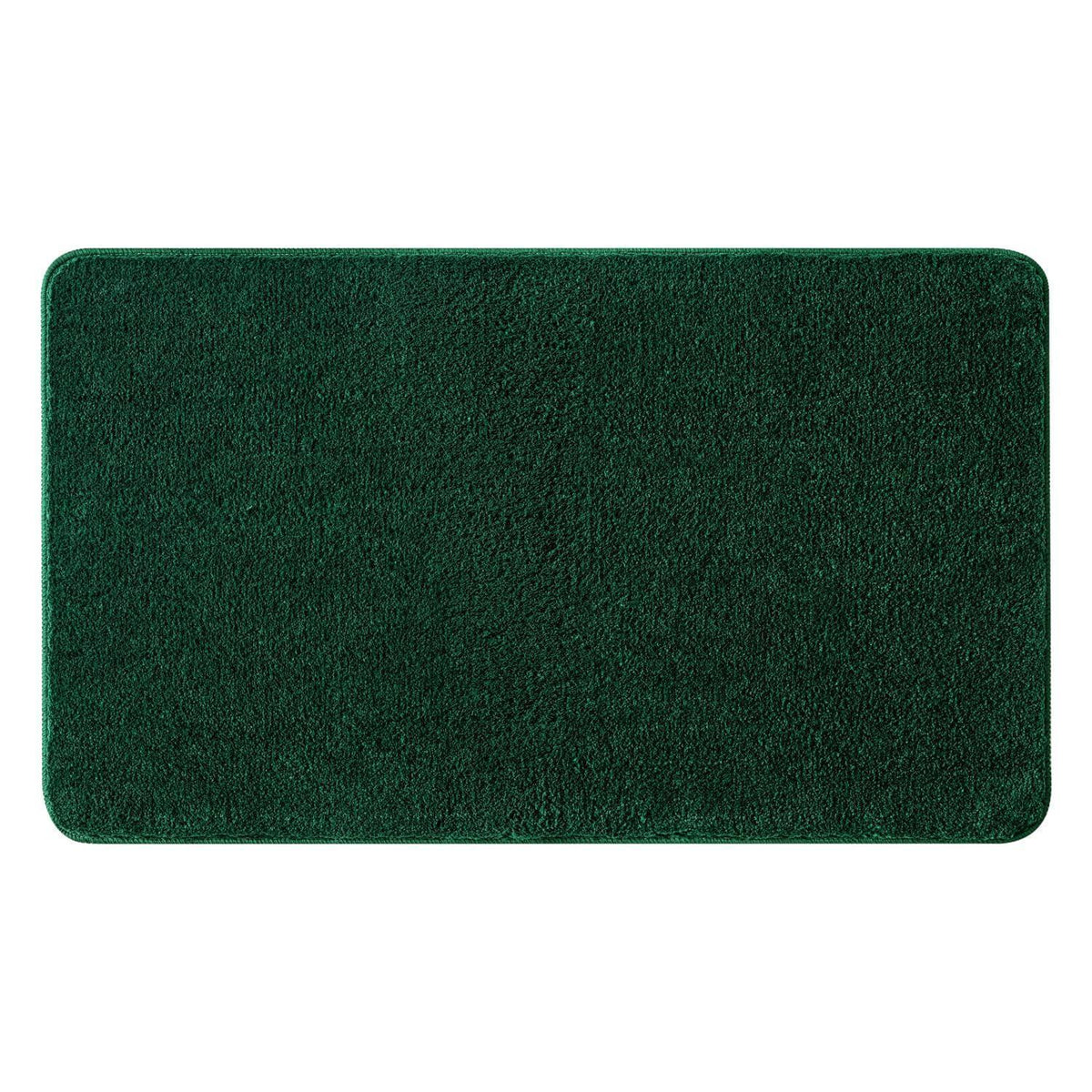 Badematte rutschfest grün 70x120 cm - Mikrofaser Fußmatte