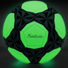 Leuchtender Fußball Größe 5 mit Pumpe und Glow-Technologie