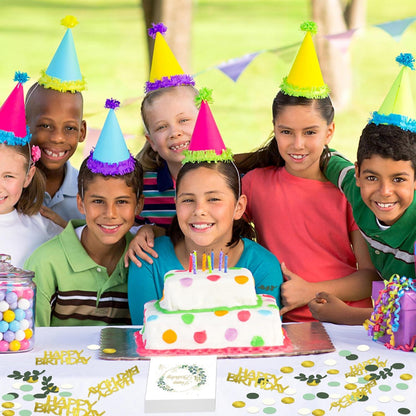 Servietten Geburtstag Konfetti Happy Birthday Deko Tischdeko