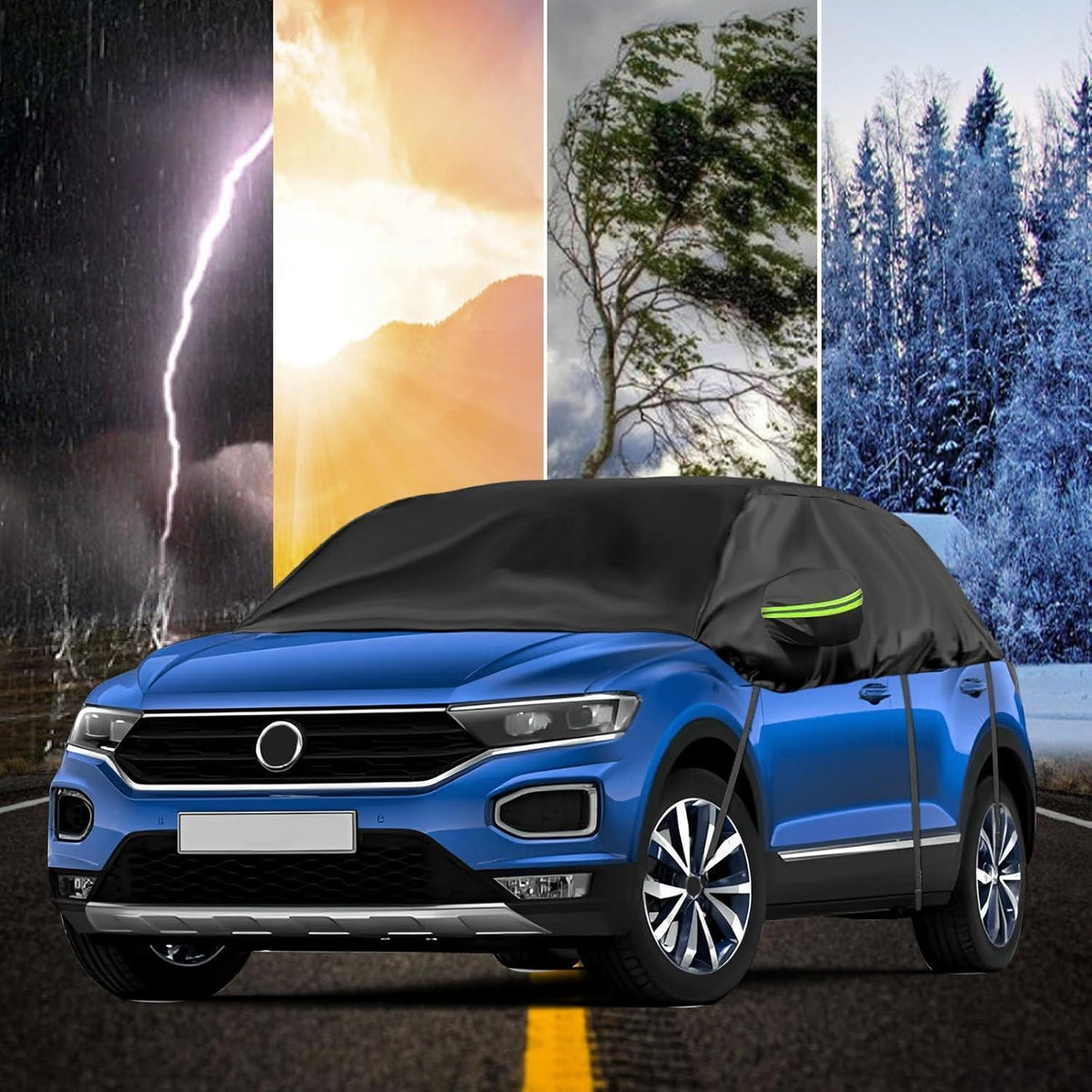 Wasserdichte Autoabdeckung für VW T-ROC 2017-2024