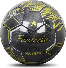 Fantecia Fußball Indoor Outdoor Training Lederfußball mit Pumpe