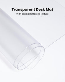 Transparente Schreibtischunterlage 90 x 43 cm - Wasserdicht