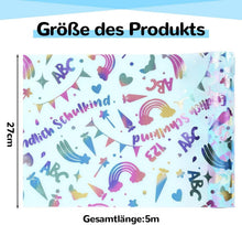 Einschulung Tischläufer Jungen Mädchen 5Mx 27CM Schulanfang