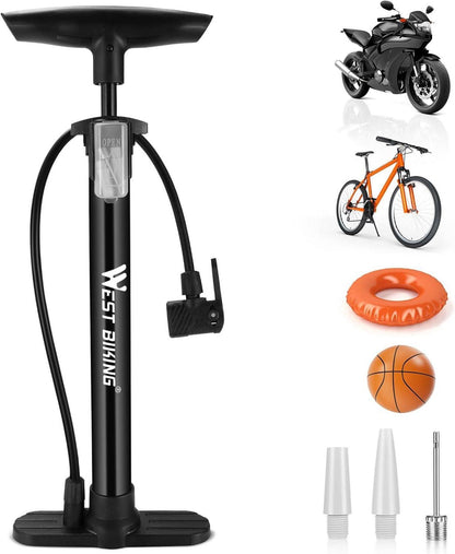 Fahrrad Luftpumpe 160psi Hochleistungs Bicycle Pump Standpumpe
