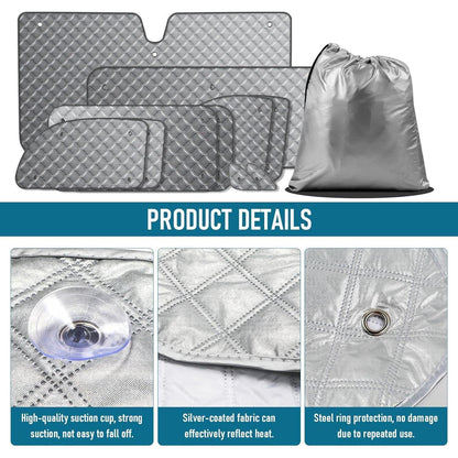 Thermo-Innenrollo-Set für VITO II W639/Viano SWB L2 2003-2014