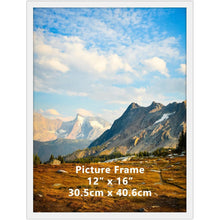 Weißer Fotorahmen groß 30x40 cm für Fotos und Bilder