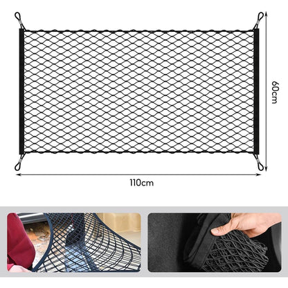 Kofferraumnetz Auto – Gepäcknetz 110x60 cm, ausziehbar