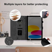 iPad 10.9 Zoll Handyhülle Löwenzahn PU Leder Flip Case