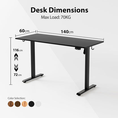 Elektrischer Höhenverstellbarer Schreibtisch mit Memory-Funktion
