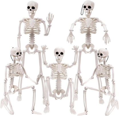 Halloween Deko Skelett Set Gruselig Horror Decoration 5 Stück