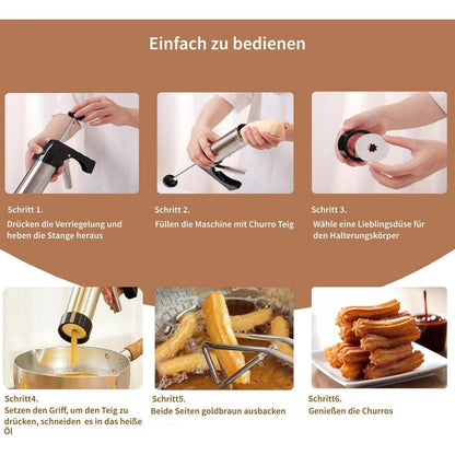 Churrera mit 3 Düsen – Für perfekte Churros & Dekorationen