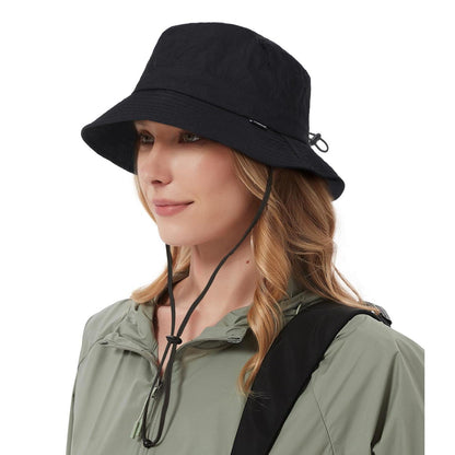 Regenhut Damen Herren Wasserdicht, UV Schutz, Faltbar