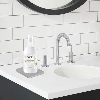 Wasserabsorbierende Kieselgur-Untersetzer 3er-Set Grau