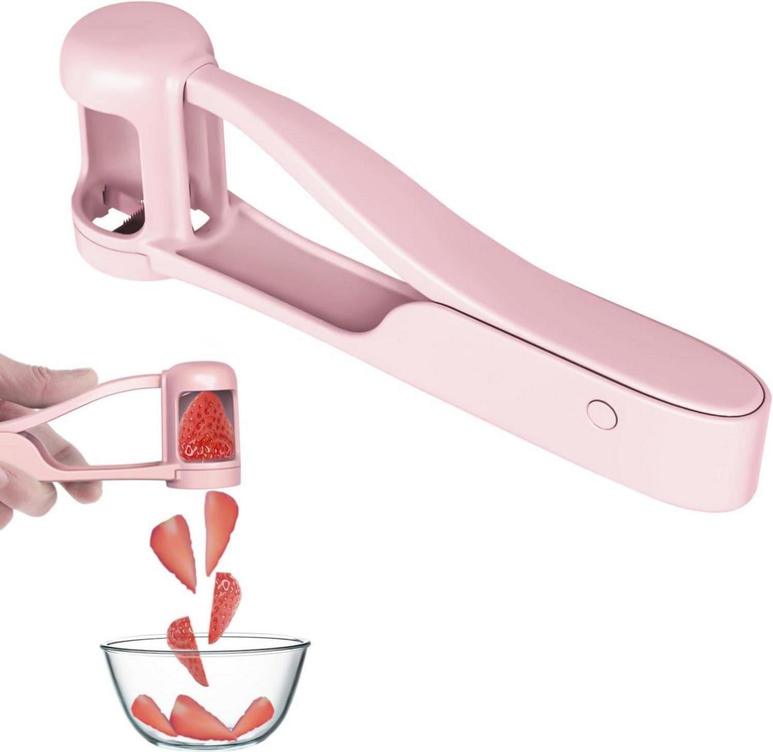 Traubenschneider Obstschneider Kinder Edelstahl Pink
