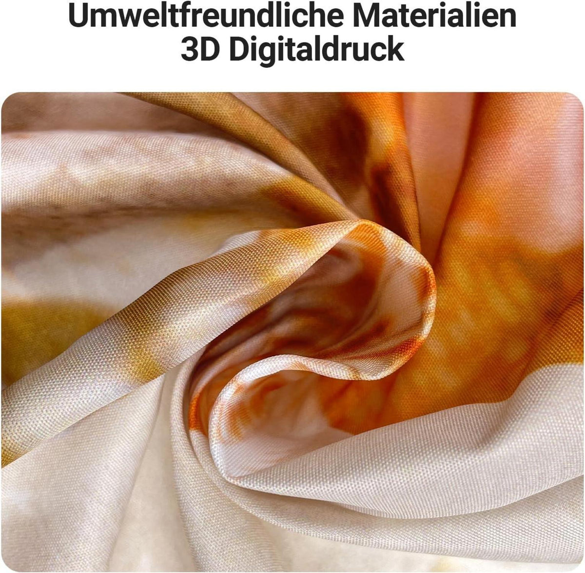 Duschvorhang 150x180cm Sea Blue, Beschwerter Saum, Antischimmel Textil, Wasserabweisend, Waschbar