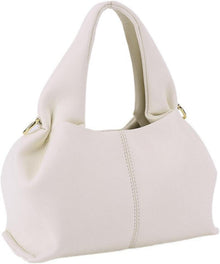 Kleine PU Leder Vintage Umhängetasche Damen Einfarbig Clutch