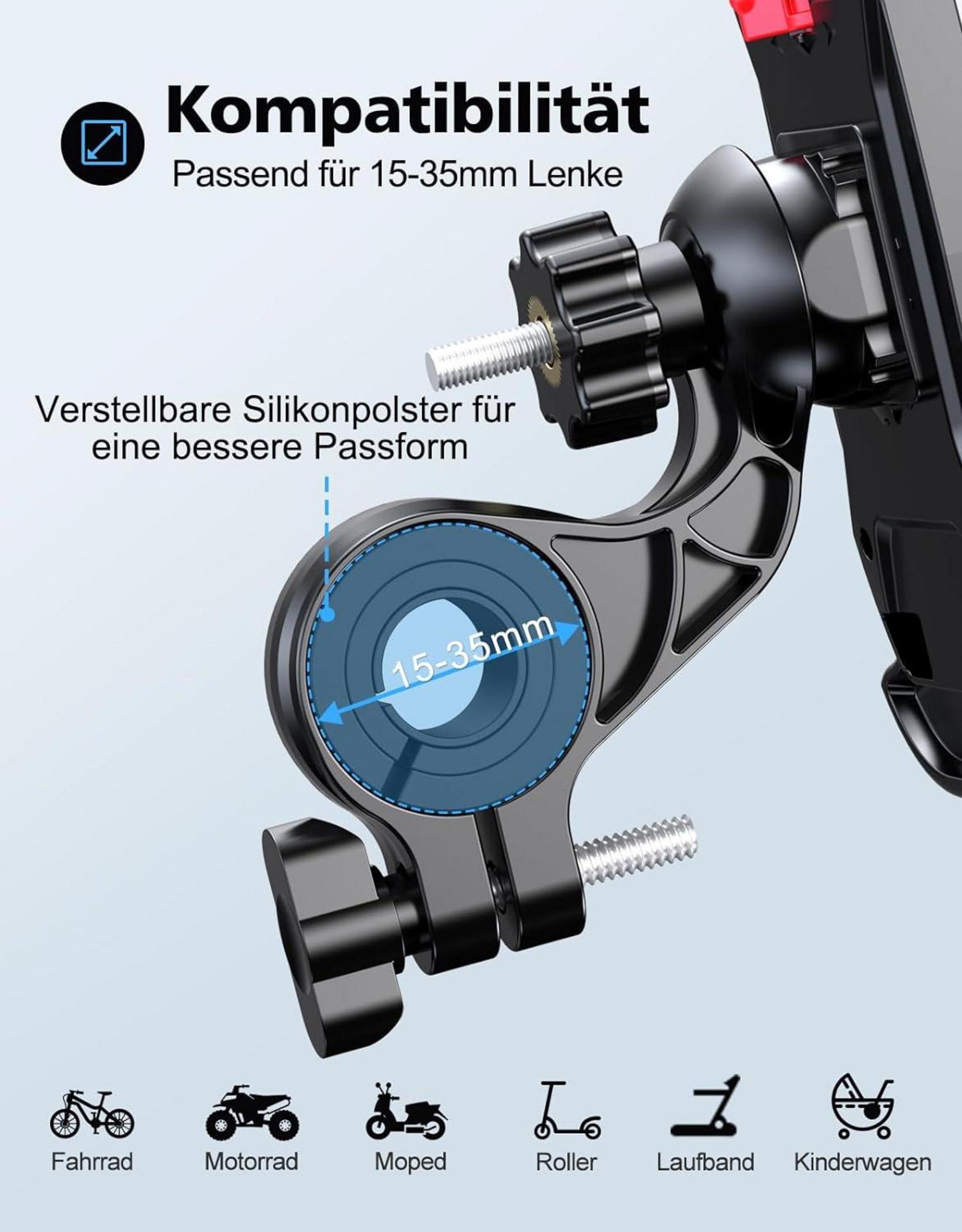 Universelle Handyhalterung Fahrrad 360° drehbar, sicherer