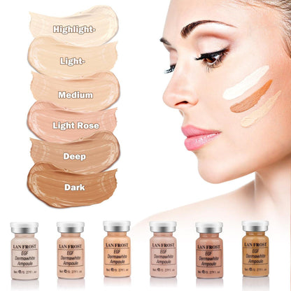 BB Facial Glow Kit Hyaluronsäure Serum Foundation Skincare 12 Fläschchen