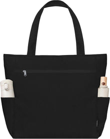 Große Cordury Tote Bag mit Reißverschluss und Taschen