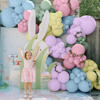 Luftballons Pastell 130 Stück Ballon Girlande Bunt 18 12 10 5 Zoll