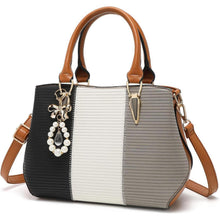 Miss Lulu Damen Handtasche Mittelgroß Farbblock
