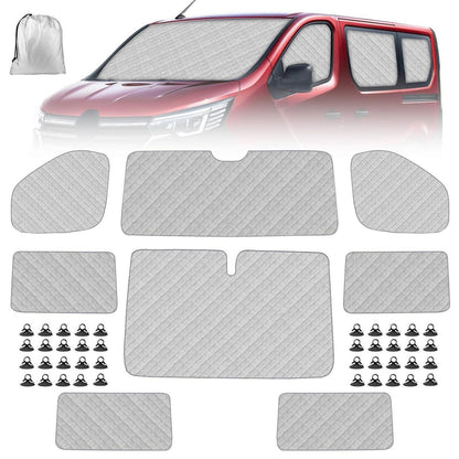 Wohnmobil Sonnenschutz Set Renault Trafic SWB 2001-2014