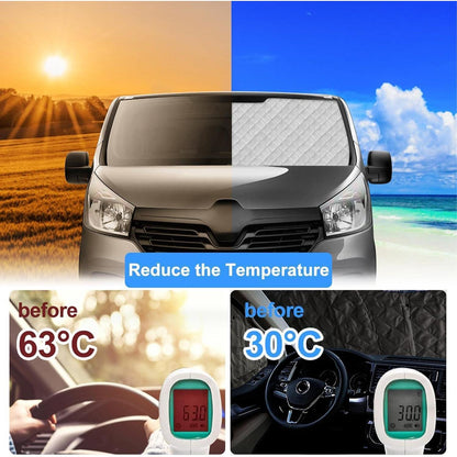 Wohnmobil Sonnenschutz Set Renault Trafic SWB 2001-2014