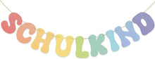 Schulkind Girlande 2024 Deko Einschulung Banner Mädchen Jungen