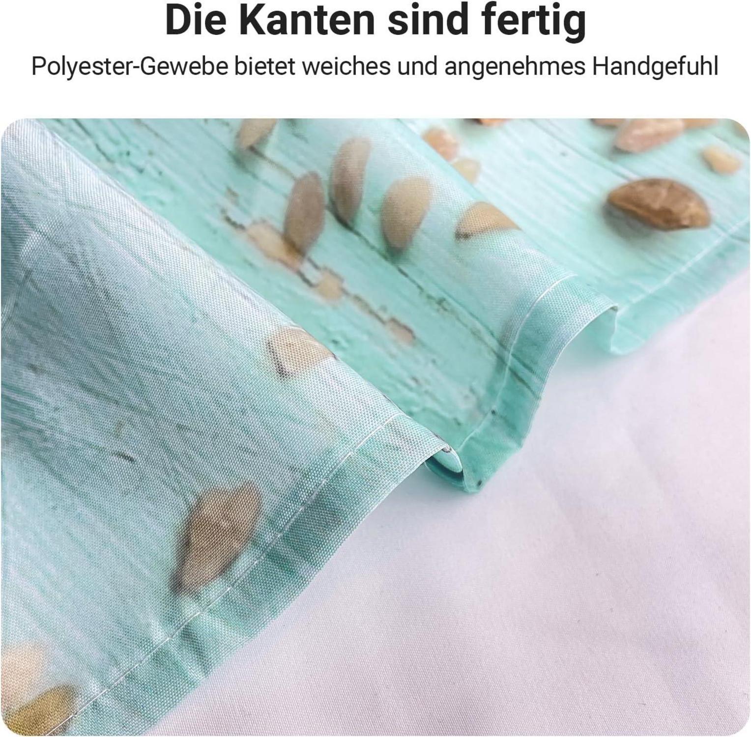 Duschvorhang 200x200cm Wasserabweisend Schale Antischimmel Polyester