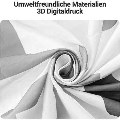 Lerores Duschvorhang Textil 200x200cm Antischimmel Block