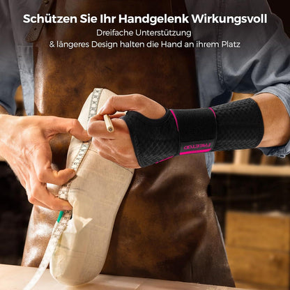 Handgelenkstütze mit Bionisch Karpaltunnel Schiene und Handgelenk