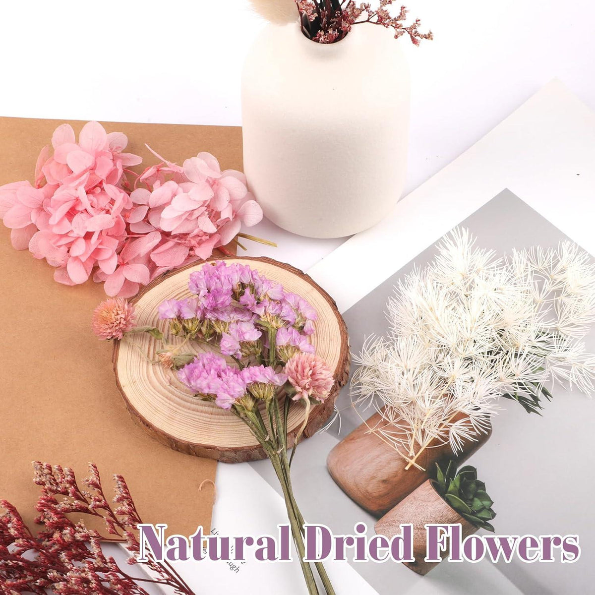 Trockenblumen Set Natürliche Getrocknete Blumen DIY Basteln