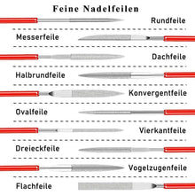 Mini Diamant Nadelfeilen Set – 10 Modelle für Modellbau & Handwerk