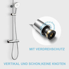 OFFO Duschschlauch 1,2m Edelstahl Hochdruck Brauseschlauch