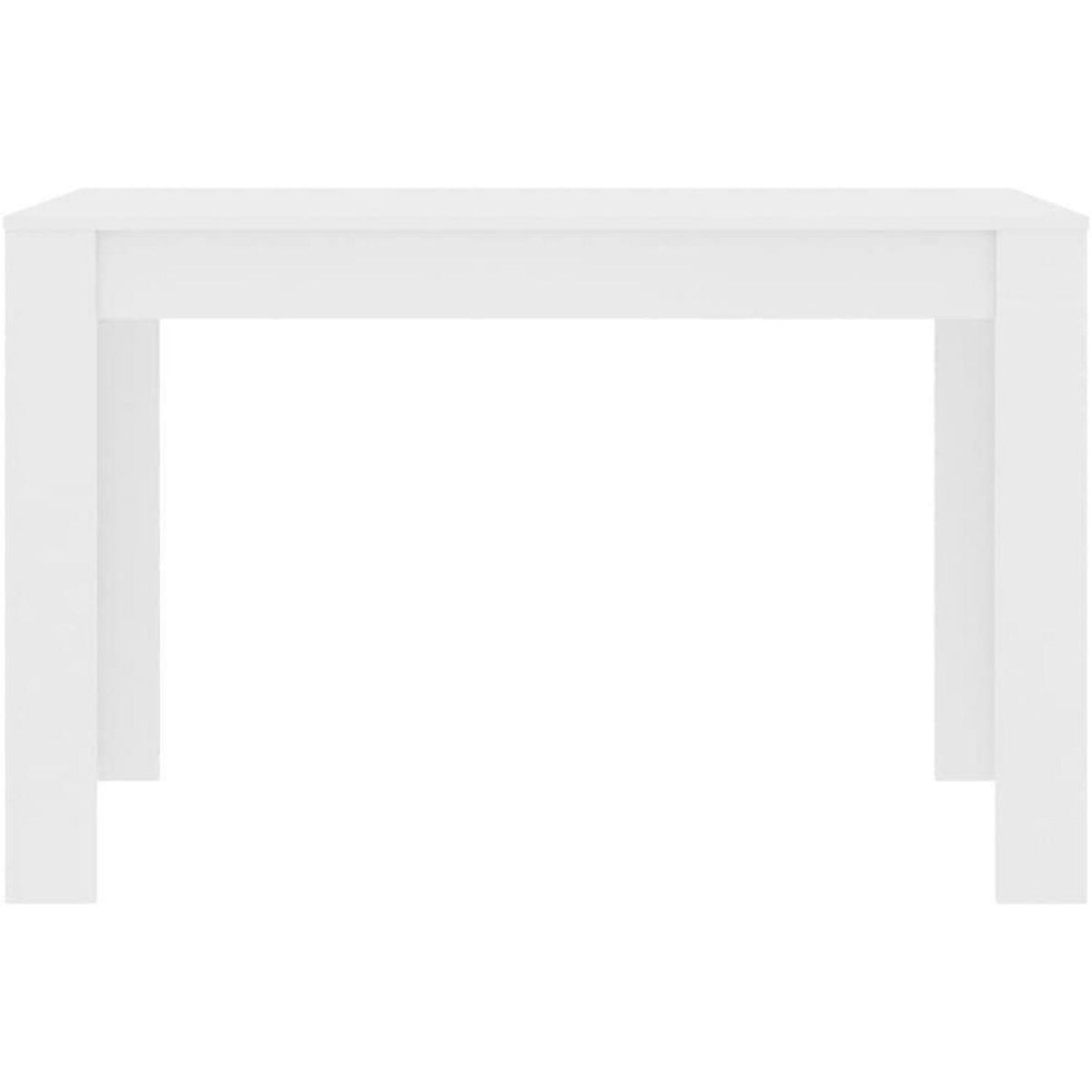 Weißer Esszimmertisch 120x60 cm – Minimalistisch & Stabil