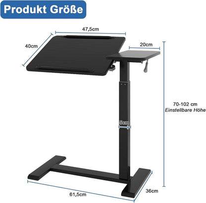 Laptoptisch höhenverstellbar drehbarer Laptopständer mit