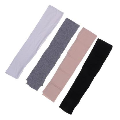 Armstulpen Damen 4er-Set – Baumwolle, UV-Schutz & Atmungsaktiv