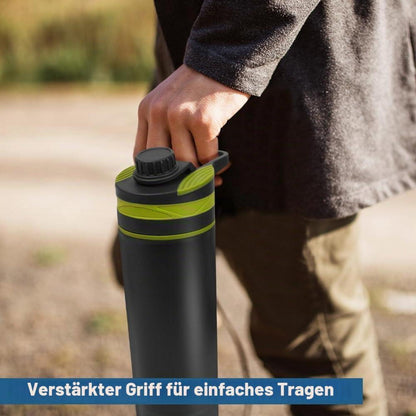 Wasserfilterflasche 800ml – Outdoor Trinkflasche mit Filter