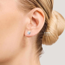KRKC&CO Moissanite Ohrringe 925 Silber Damen 1,6 Karat