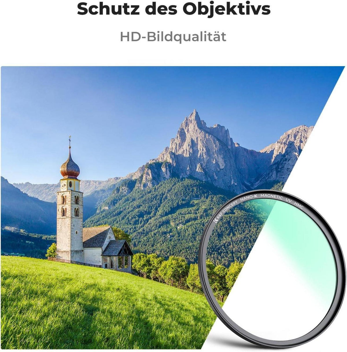 UV Filter 67mm Magnetisches Optisches Glas 18-Schichten